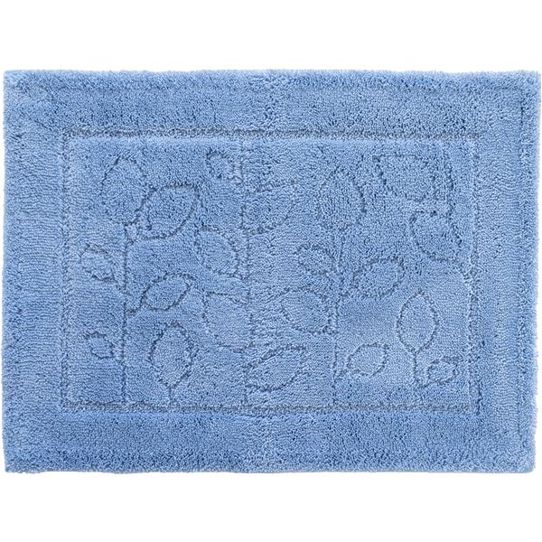 オカ 乾度良好 ファイン バスマット 5070cm ブルー