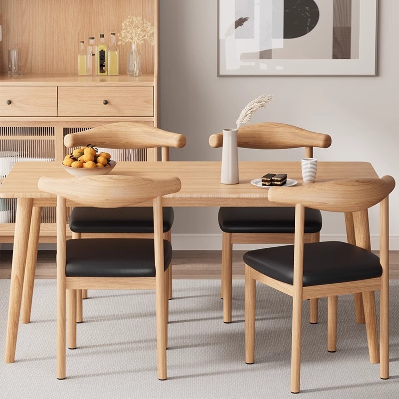 ダイニングテーブル小さな家庭用アパート軽い豪華なシンプルなダイニングテーブル長方形のダイニングテーブルモダンなケータリングコマーシャルテーブル椅子の組み合わせ