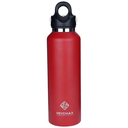 色：ファイヤーレッド 日本正規輸入品 Revomax2 炭酸対応真空断熱ボトル 20oz 592ml