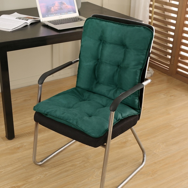 オフィスコンピューターチェアクッションシートクッションホームチェアクッションスエードリクライニングチェアロッキングチェアサンプル