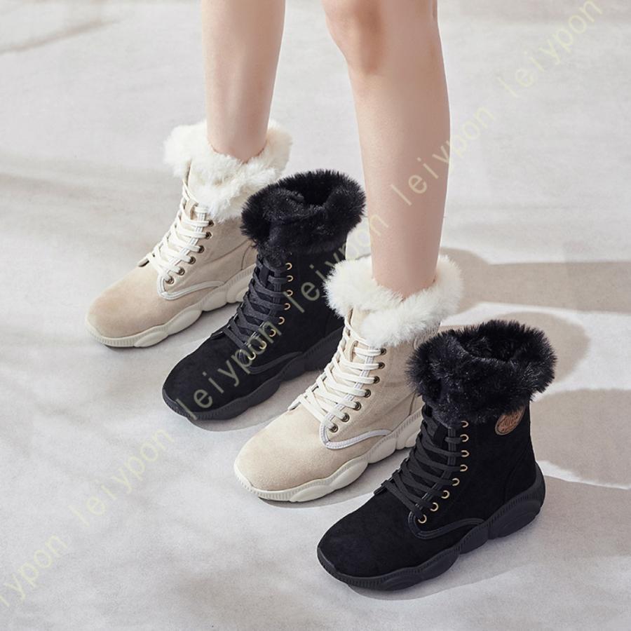 スノーブーツ レディース 滑らない ブーツ ロングブーツ ショート靴 スノーシューズ 冬靴 防寒 大きいサイズ 暖かい おしゃれ 防滑 痛くない