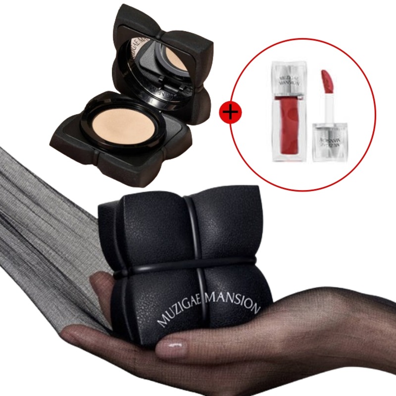 [10月新作発売] スリックマットクッション 本品+詰め替え/ SPF50+/ PA++++/ 韓国コスメ