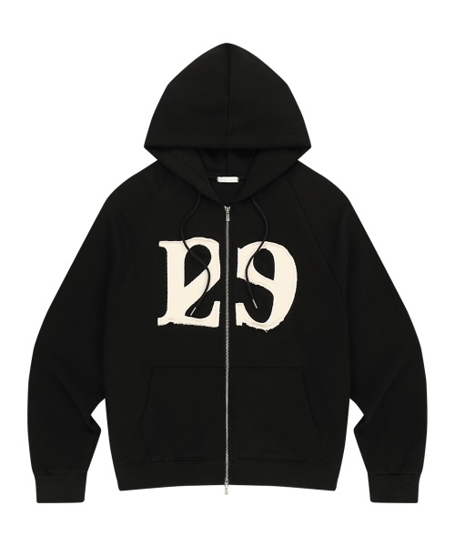 【ILLIGO】 129 Logo Patch Hooded Zip-Up 正規品