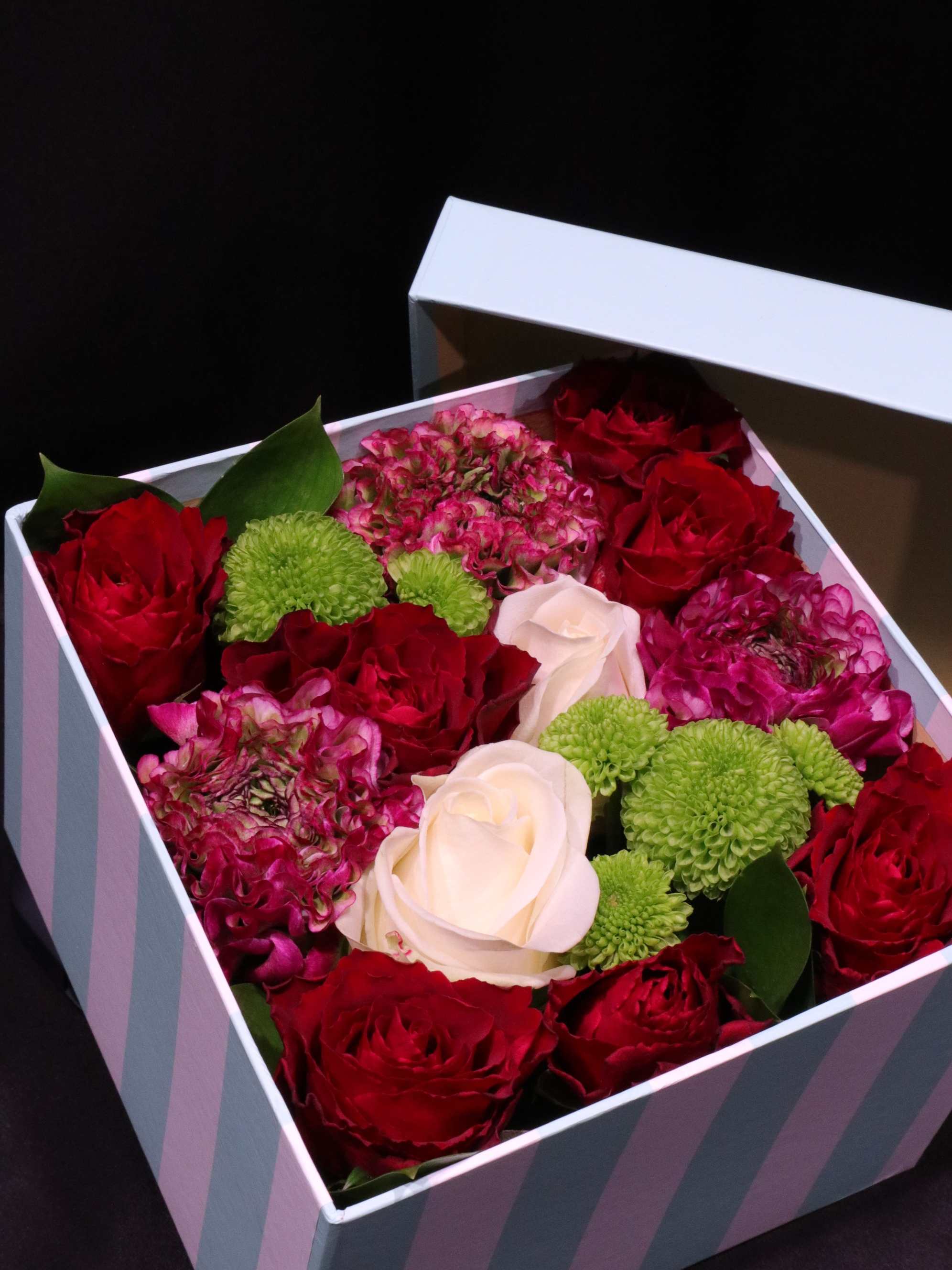 商品ID 2445 ボックスアレンジ　お任せ　生花 7,568円