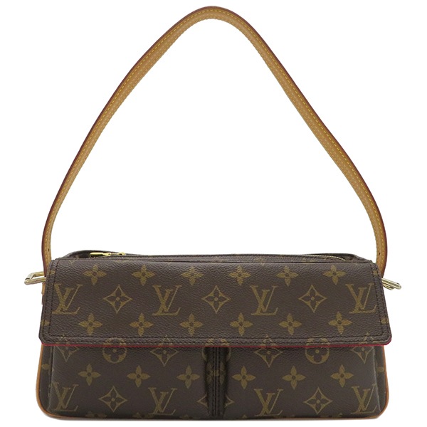 ルイヴィトン LOUIS VUITTON ショルダーバッグ ヴィバシテ MM モノグラムキャンバス モノグラム ゴールド金具 茶 ハンドバッグ 肩掛け M51164 DU0054【中古】