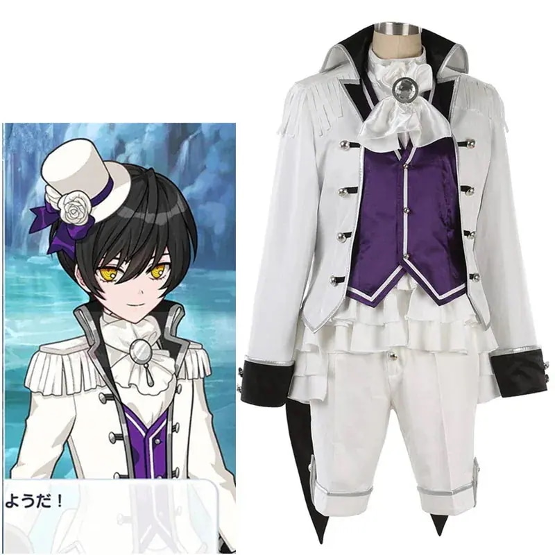 Snow イベント期間限定30％ 学園祭 魔法使いの約束 コスチューム 北の国 コスプレ衣装 White ハロウィンパーティーイベント用品コスプレ変装仮装