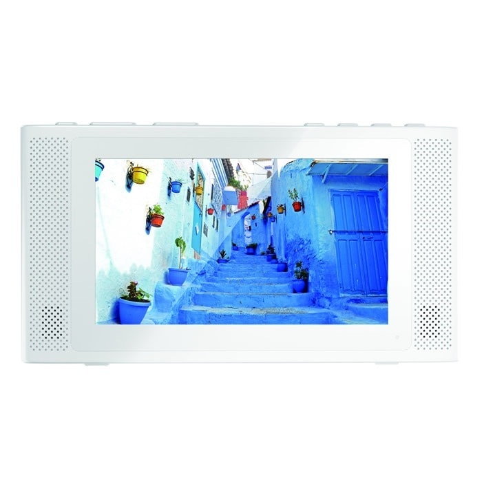 5インチ 防水フルセグ ワンセグ ポータブルテレビ 録画機能搭載 ST-5VWP-FSB-WH