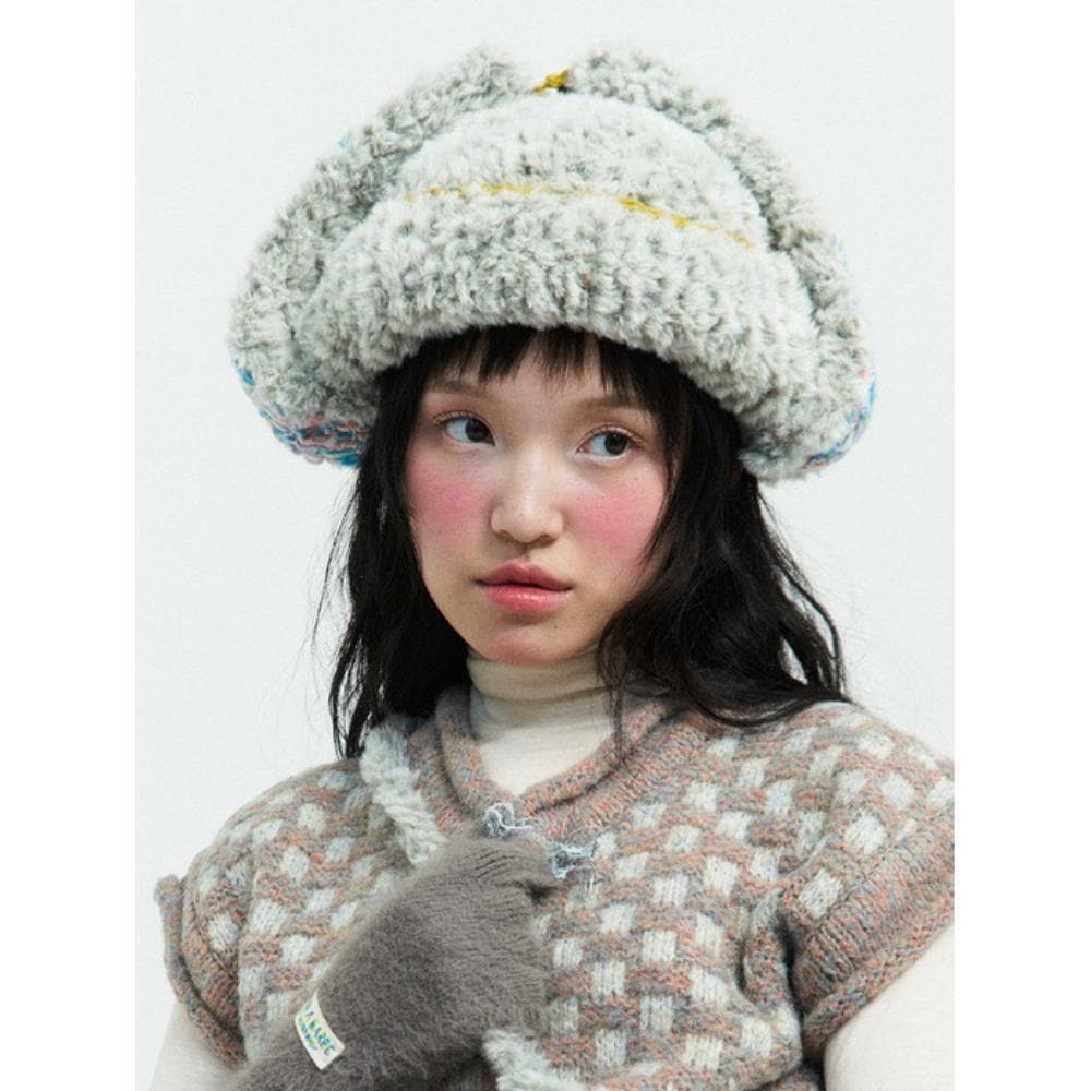 MISU A BARBE [Exclusive] MONSTRE EAR HAT WARM GRAY 20,839円