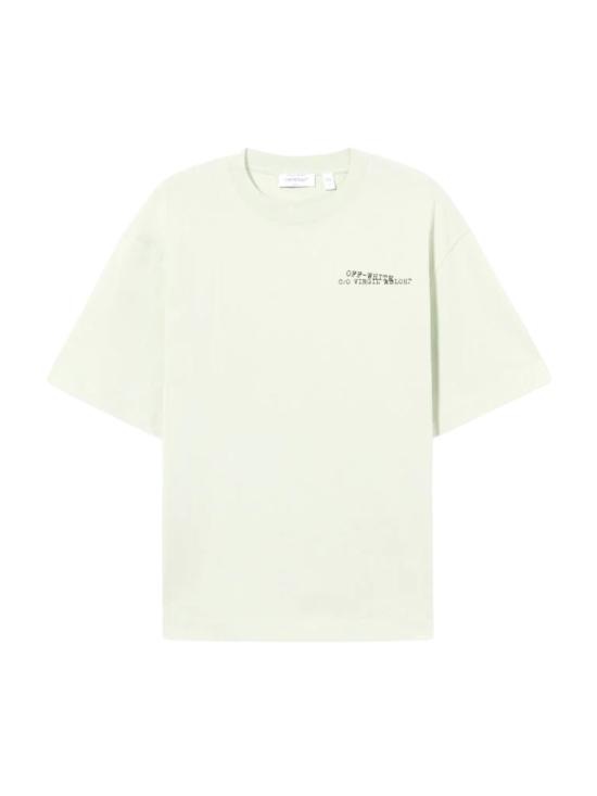 OFF WHITE Men T-Shirts 44MAA120S26J00M 331 Green