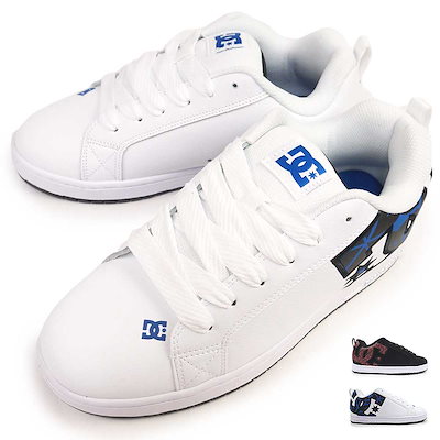 メンズ スニーカー コートグラフィック DM244023 ビッグロゴ