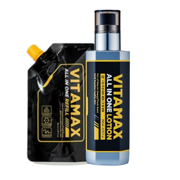 ビタマックス オールインワンローション 詰め替えセット [本品200mL+詰め替え150mL]