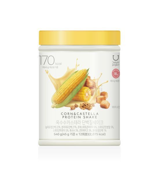 【NEW】コーンカステラプロテインシェイク 540g ＋高タンパク質・低糖質・ダイエットサポート