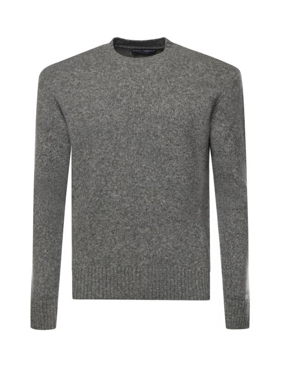 DOLCE & GABBANA Men Sweater GXX02T JFMILS8291 MELANGE GRIGI