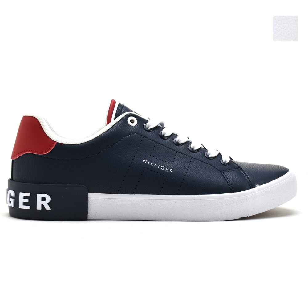 トミーヒルフィガー スニーカー メンズ ローカット シューズ 靴 ホワイト ダークブルー 2カラー TOMMY HILFIGER REZMON【送料無料】[tommyhilfiger-rezmon]