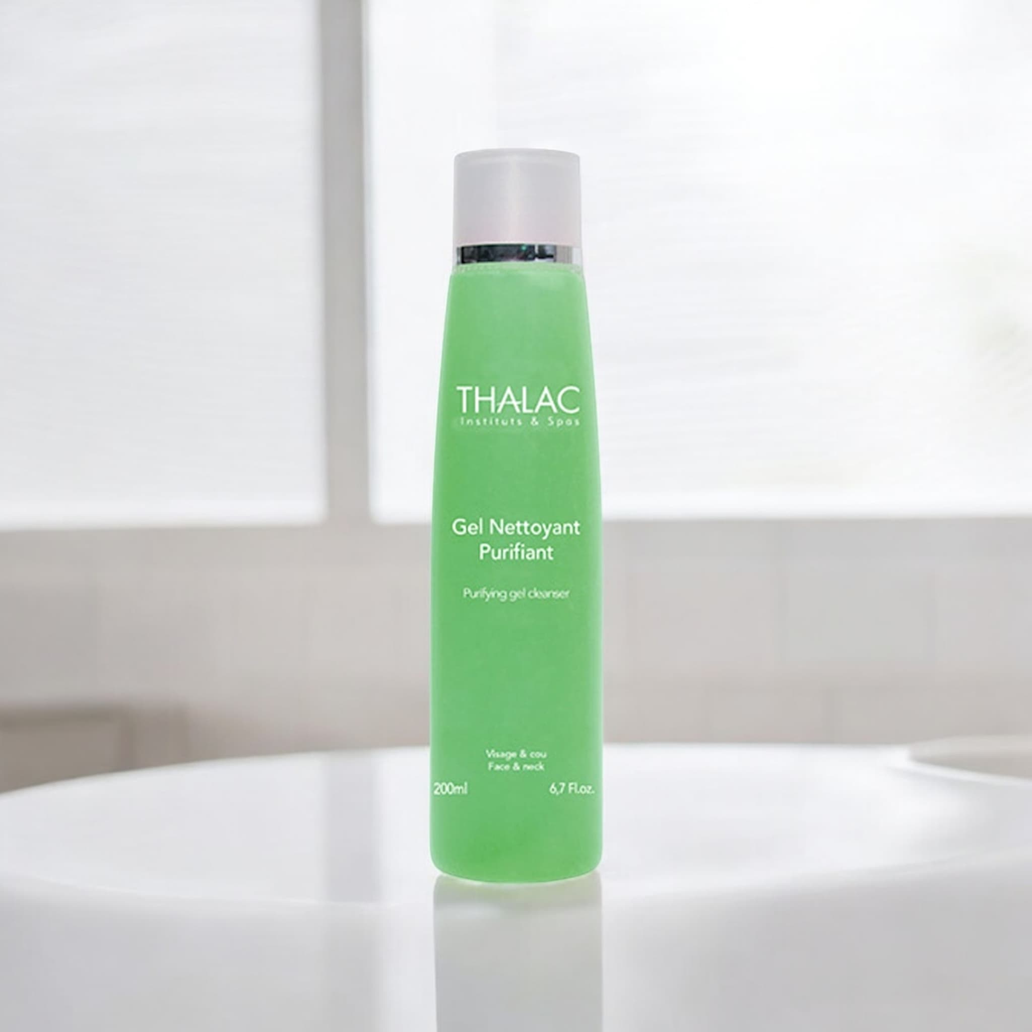 Gel Nettoyant Purifiant 200ml + 泡容器 150ml, マイルドで刺激の少ないgelタイプのクレンザー
