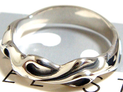 FREE STYLE唐草フリースタイルシルバーリング/シルバーアクセサリー/プレゼント/ギフト/アク指輪