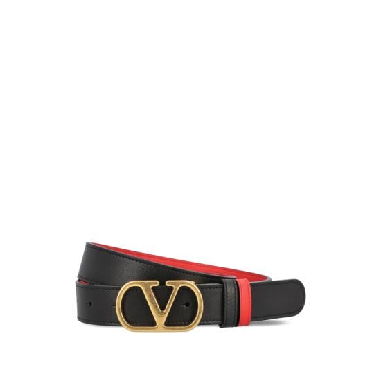 VALENTINO GARAVANI Women Regular Belts 8W0T0SQ3IYR 0SM BLACK RED