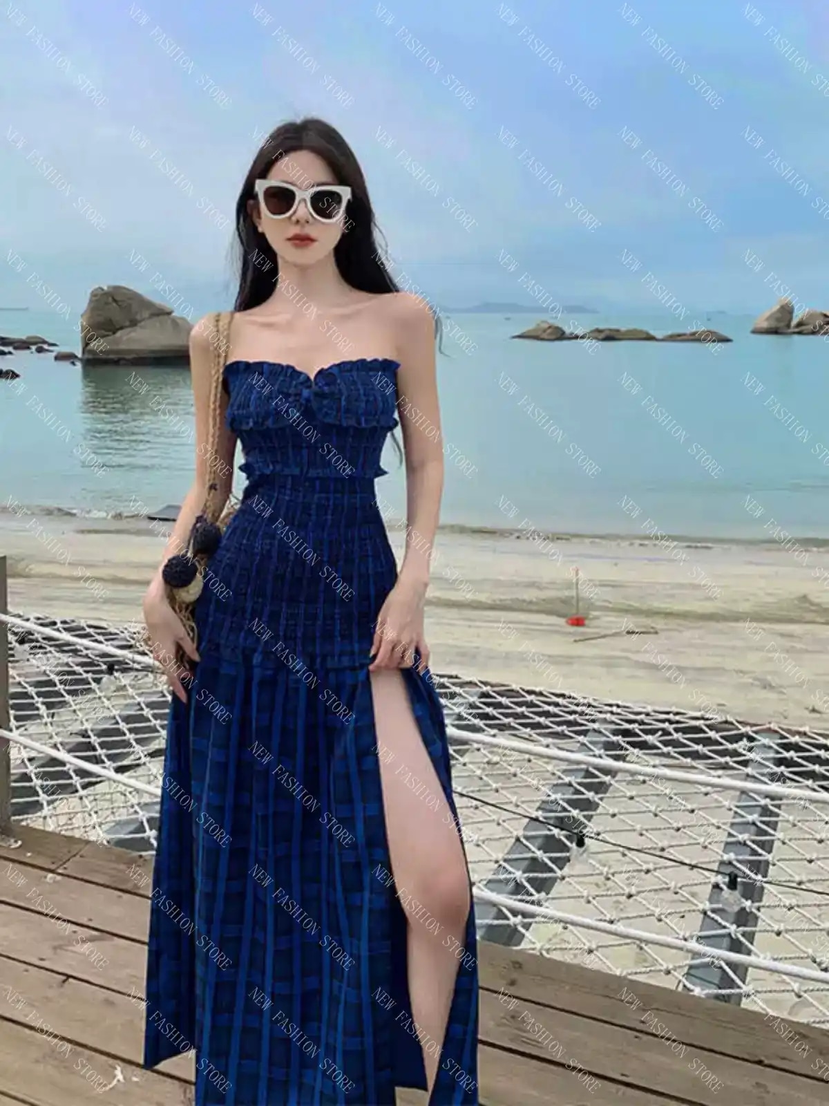 チューブトップワンピース-48