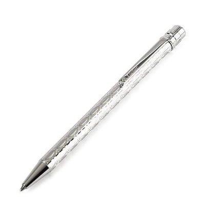 Cartier Santos de Cartier ボールペン Cartier Ballpoint Pen Santos de Palladium Gold Black Silver