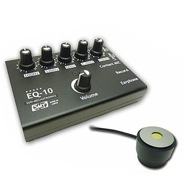 コンクリートマイク イコライザー搭載 EQ-10 サンメカトロニクス マイク 音声 災害 壁 防災 セキュリティ イコライザー 音響 録音