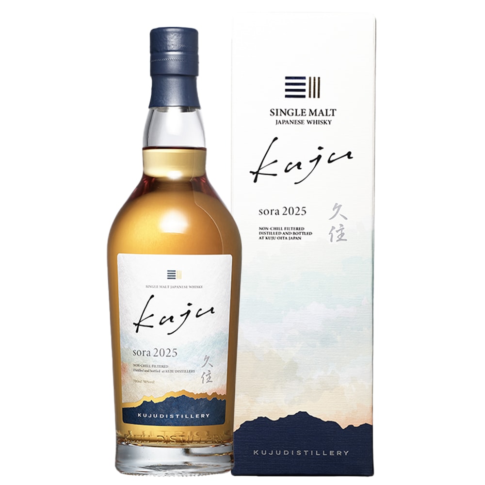 【正規品 箱入り】シングル モルト 久住 sora 2025年 シングル モルト ジャパニーズ ウイスキー 700ml 50％SINGLE MALT KUJU SORA 2025 SINGLE