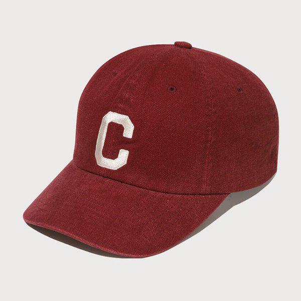 Cロゴオックスフォードウォッシング6パネルキャップCO2507CA04WI