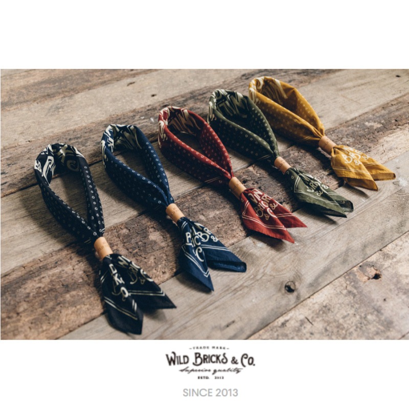WILD BRICKS/ SQ BANDANA/ バンダナ 4,505円