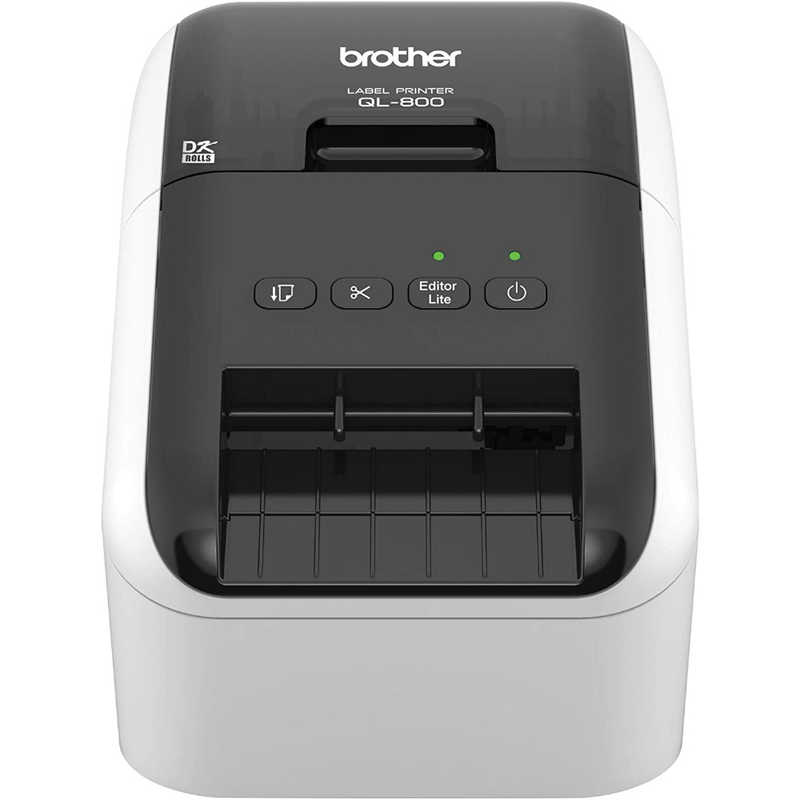 ブラザー　brother　ラベルライター ピータッチ(P-touch)(テープ幅:2962mmm対応)　QL-800 12,454円