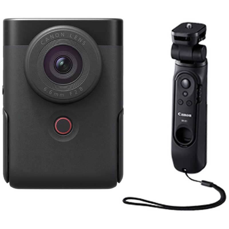 キヤノン　CANON　コンパクトデジタルカメラ　PowerShot V10 トライポッドグリップキット ブラック