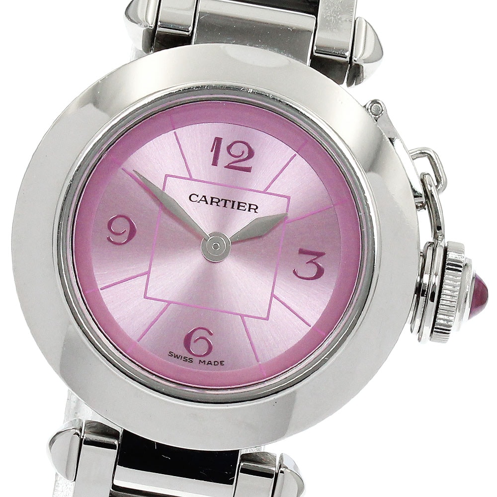 カルティエ CARTIER W3140023 ミス パシャ 1stアニバーサリー 日本限定モデル クォーツ レディース _892177【中古】