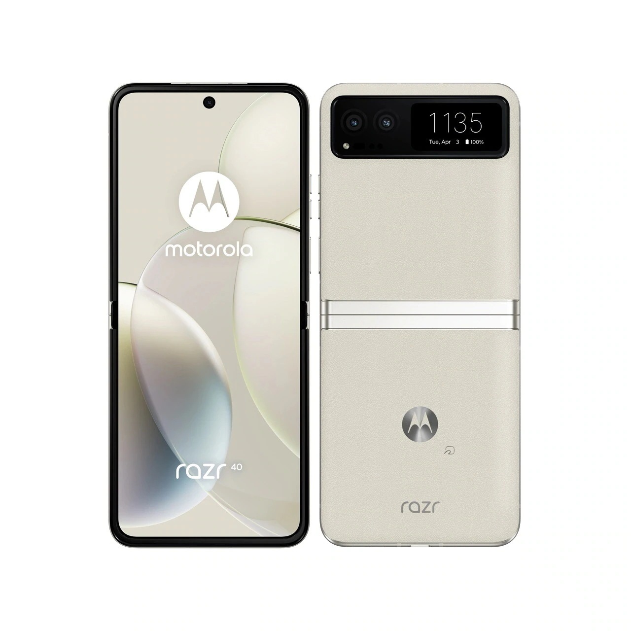 motorola razr 40 SIMフリー [バニラクリーム] スマートフォン