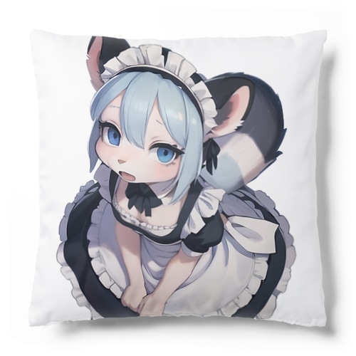 【文字入れ可能受注生産】マレーグマメイドの女の子　エマ クッション