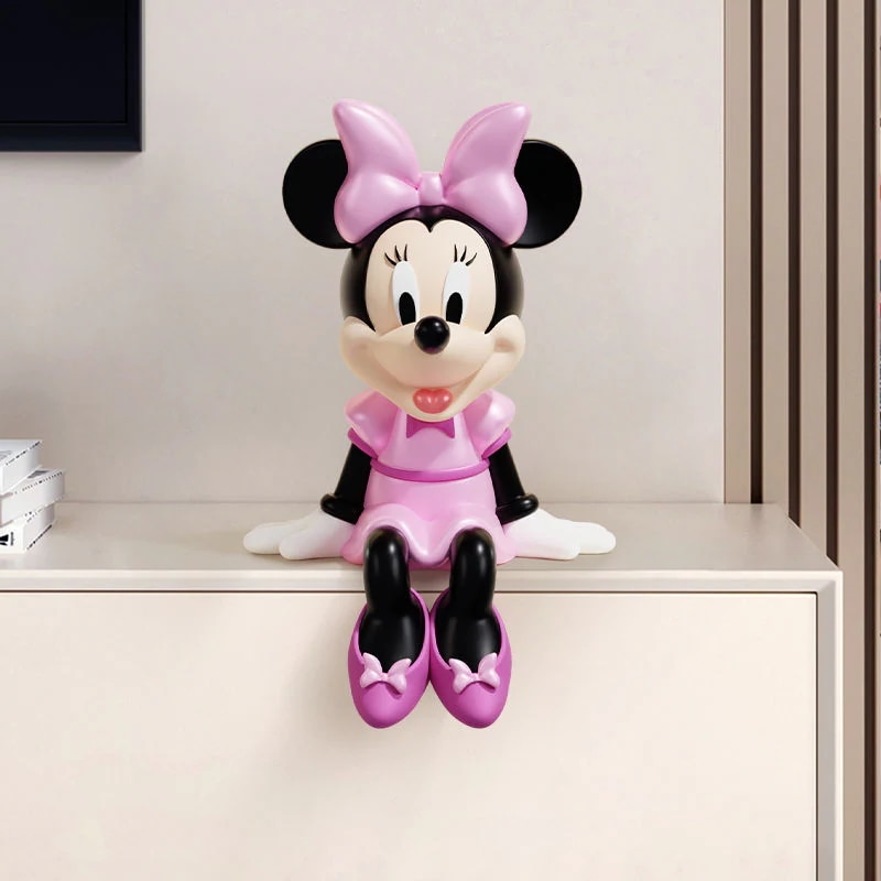 ミッキー 座っている装飾品リビングルームライト高級ハイエンド高級ニッチテレビキャビネットの装飾玄関ミニー樹脂ハンド 5,430円