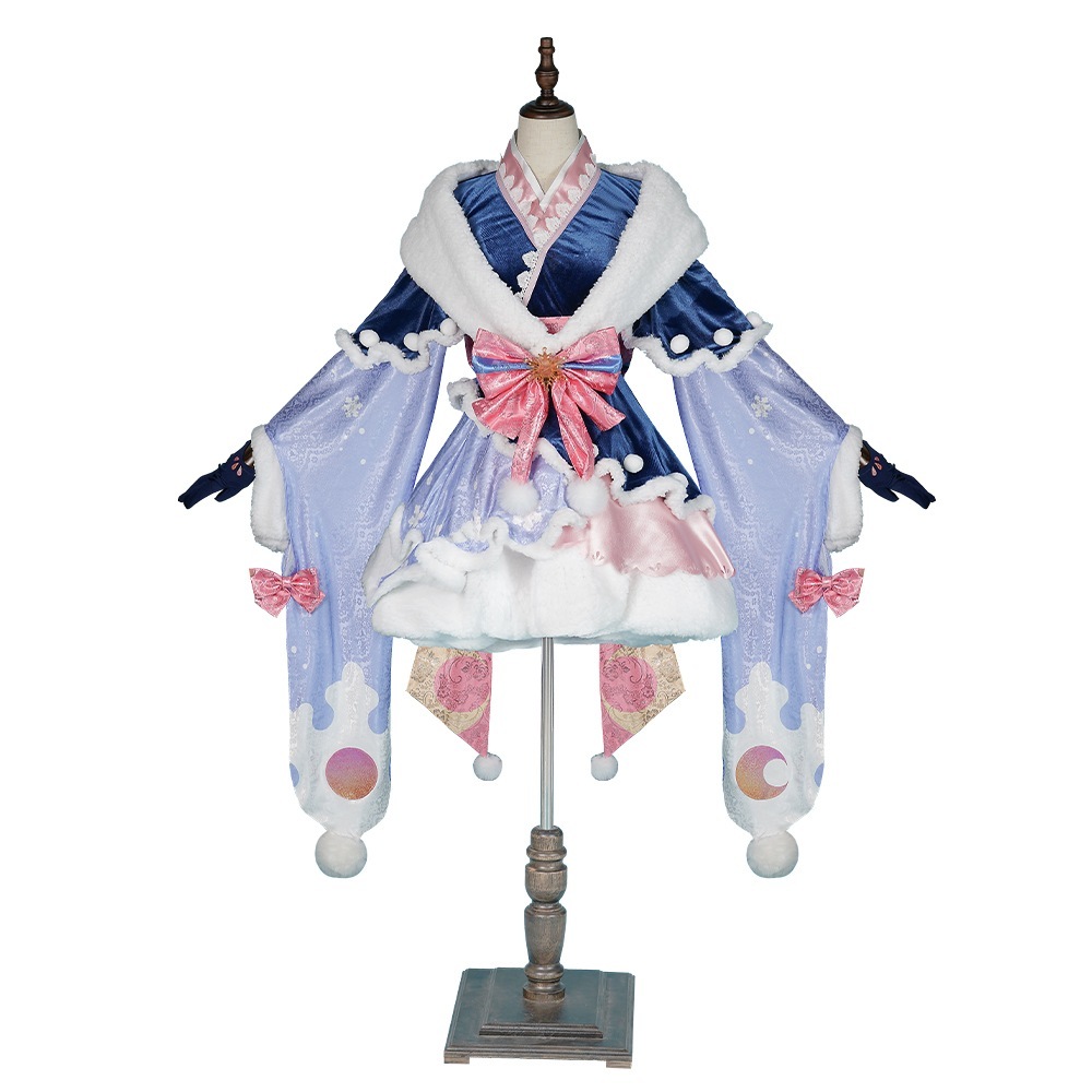 初音ミク VOCALOID SNOW MIKU 2023 雪ミク コスプレ衣装 コスチューム ハロウィン 変装 仮装