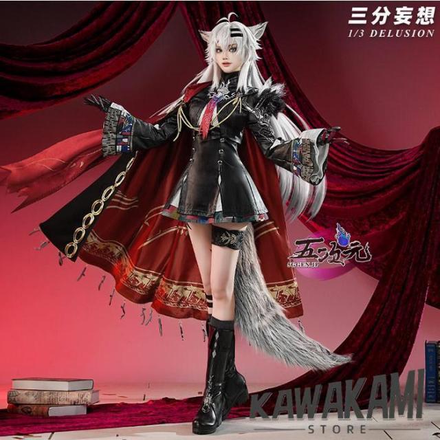 三分妄想　アークナイツ (明日方舟) arknights　コスプレ　荒廃ラップランド　操機術師オペレーター　衣装　ウィッグ　靴　追加可