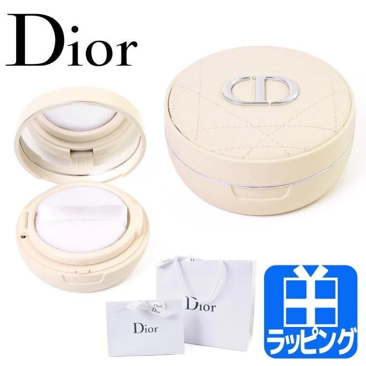 ショップバッグ付き ディオール Dior スキン スキン フォーエヴァー クッション パウダー