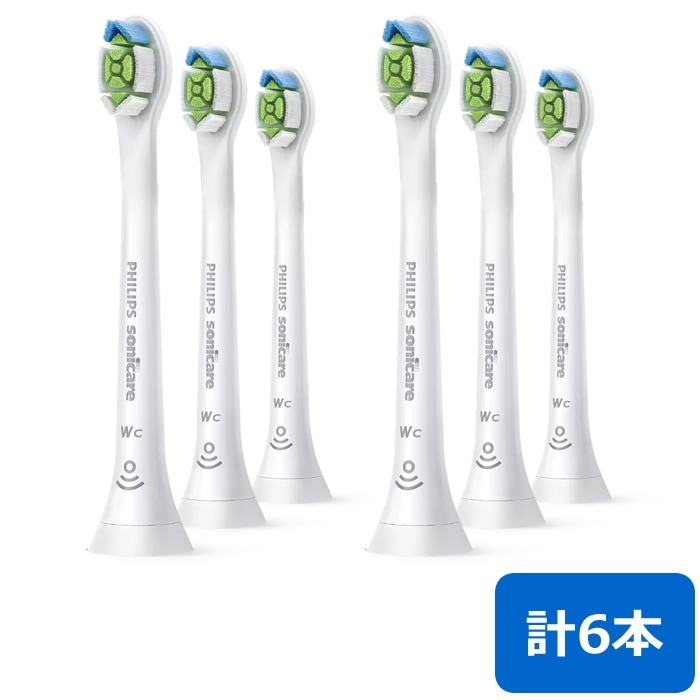 替えブラシ HX6073/67 ホワイト 3本2セット 計6本 HX6073-67-2SET
