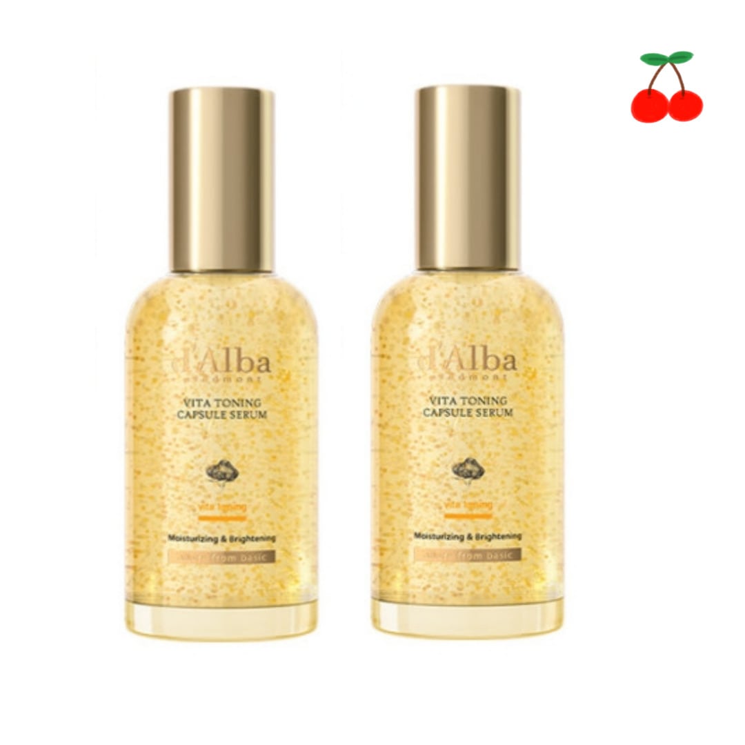 [大容量企画]ビタトーニングカプセルセラム100mlx2 大容量/グルタチオン/生気/保湿/活力/潤い/鎮静/リラックス/ハリ/敏感肌 水分輝きシミくすみトーンアップスキンケア