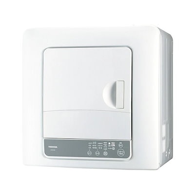 他サイト： 衣類乾燥機 6kg 花粉フィルター搭載 ED-60A4-W ピュアホワイトの商品画像