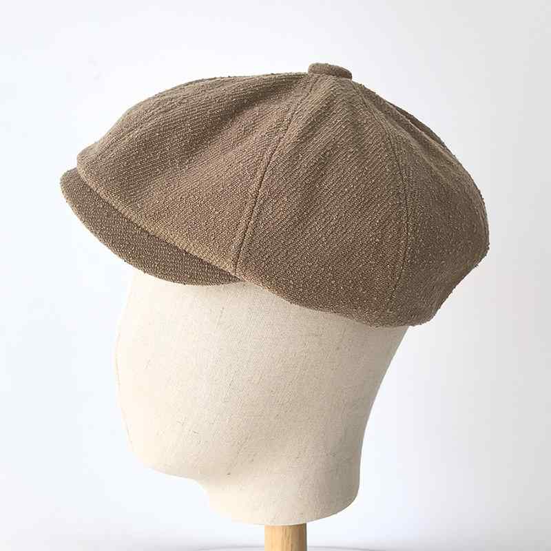秋冬 コーデ レディース ファッション オシャレ カワイイ シンプル 大人カワイイ ヴィンテージ レトロ キャップ シンプル前 八角 ベレー帽