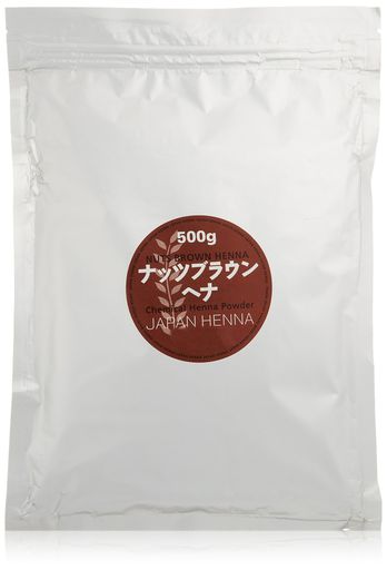 ジャパンヘナ ナッツブラウン 500G