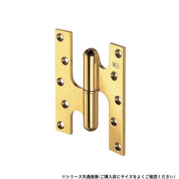 シロクマ フランス丁番(右) 76×64 金 BB-100R