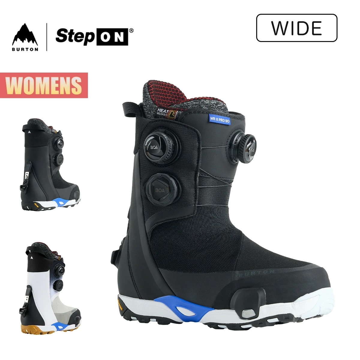 ステップオン ブーツ レディース 25-26 ウェイブレンジ X プロ ワイド W26JP-304811 Womens Waverange X Pro Step On Snowboard Boots