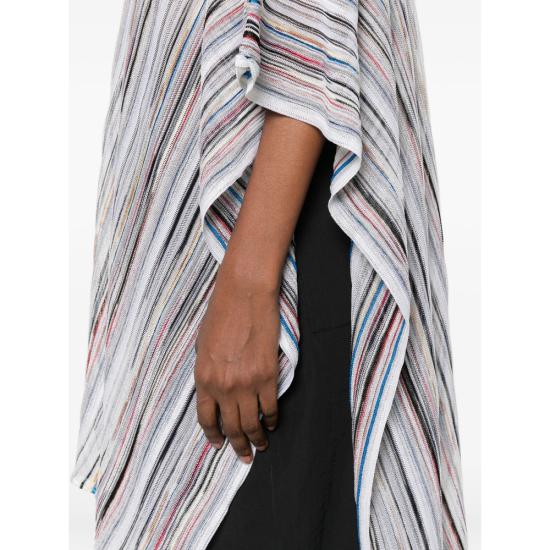 MISSONI Women Coats POJMVMDA541 0001 WHITE BLUE