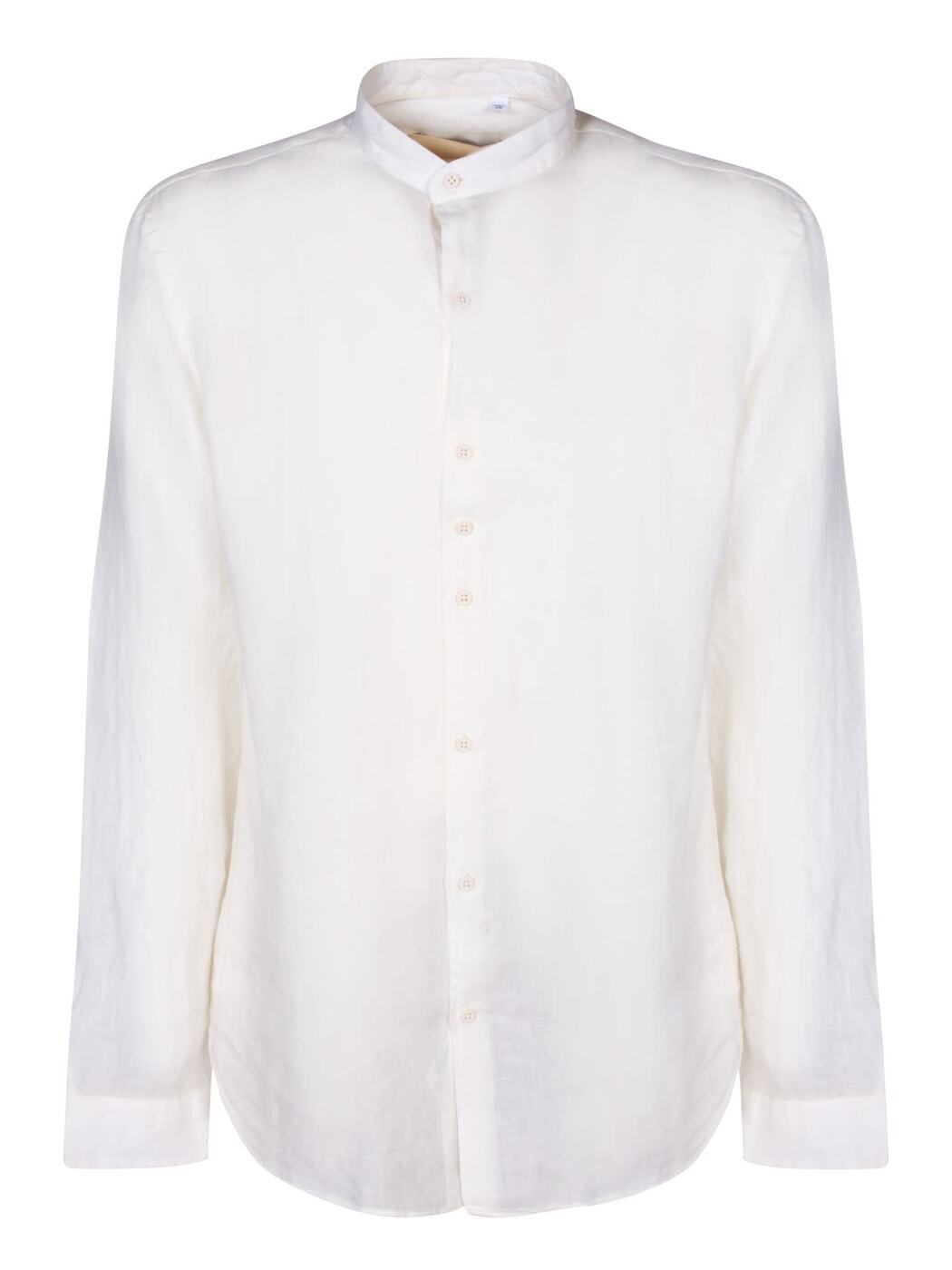 DOMENICO CORFU OFF WHITE ホワイト 春夏2025 シャツ メンズ ia
