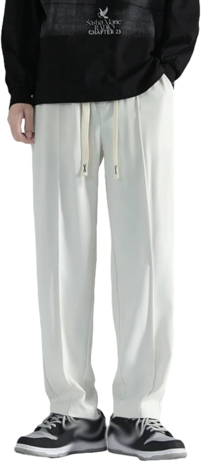 スウェットパンツ ロングパンツ メンズ 大きいサイズ ストレート ワイド アメリカン スーツパンツ 無地 シンプル 気持ちいい 通気性 汗染み防止 スポーツ カジュアルパンツ 通勤通学 スト