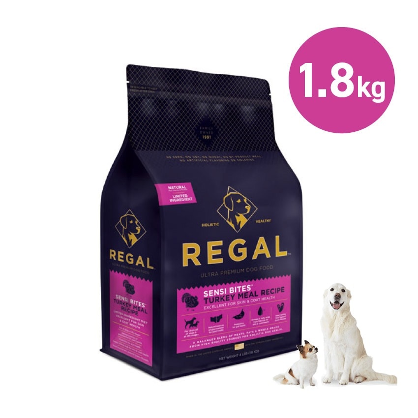 REGAL センシバイツ ターキーミールレシピ 1.8kg　ドッグフード