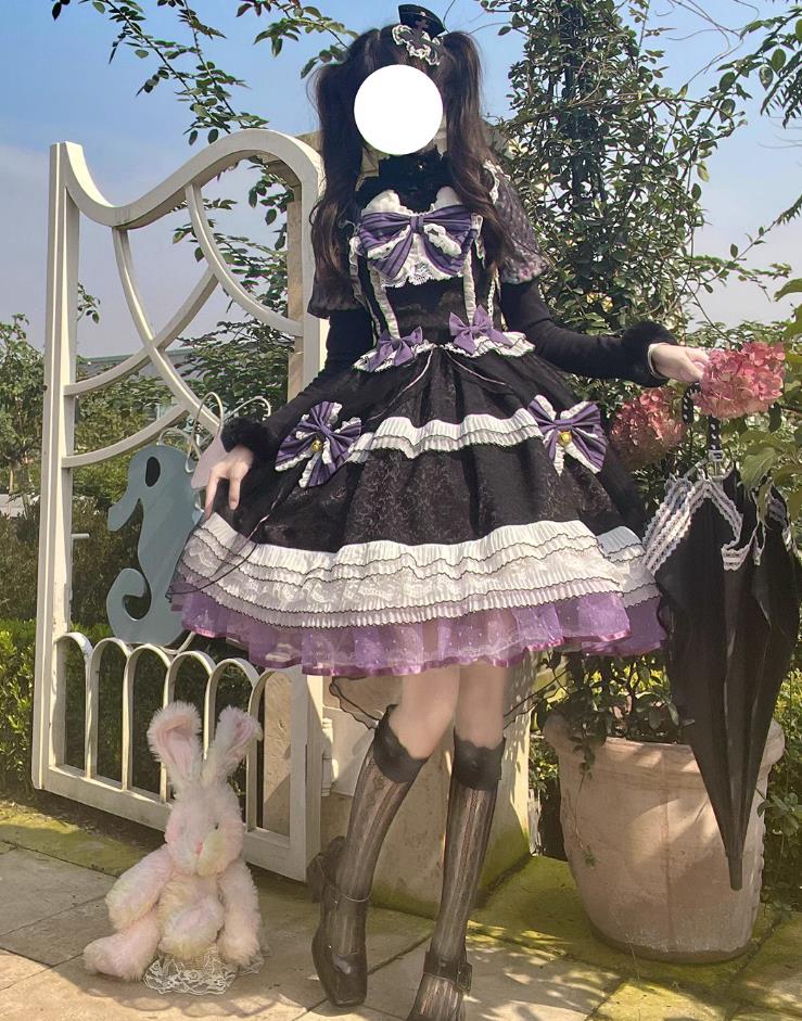 71【新作登場 最安値】 ロリータ ワンピース　 ゴスロリ コスプレ メイド服 コスチューム 文化祭 学園祭 衣装 仮装 ハロウィン おすすめ 可愛い ドレス　日常　写真　舞台　花嫁　洋服