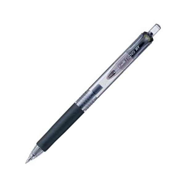 （まとめ） 三菱鉛筆 ゲルインクボールペンユニボール シグノ RT ノック式 0.38mm 黒 UMN103.24 1本 (×50セット)