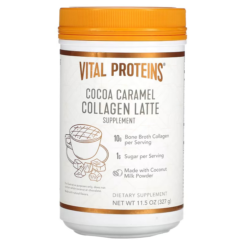 Vital Proteins　Collagen Latte（コラーゲンラテ）ココアキャラメル327g（11.5オンス）